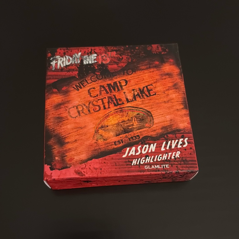 Friday the 13th x Glamlite "Jason Lives" Highlighter Halloween Horror‎